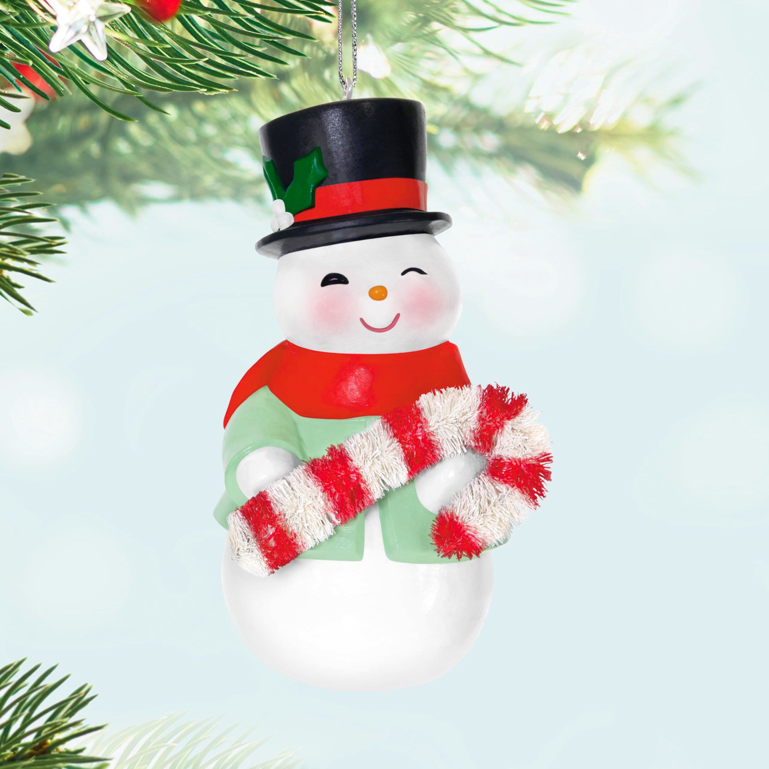 Sweet Snow Boy 2025 Hallmark Keepsake Christmas Ornament