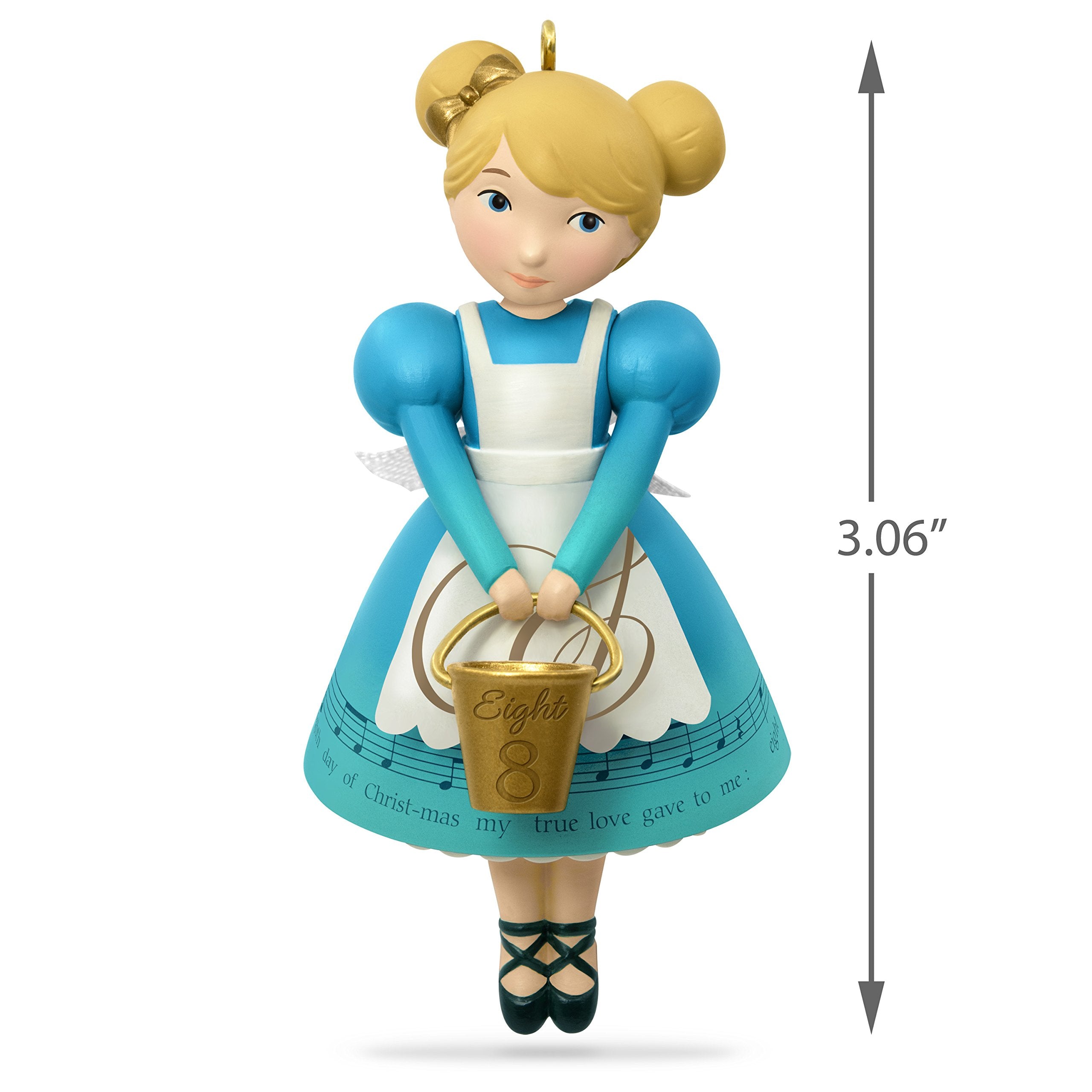 Hallmark Keepsake Christmas Ornament 2018 Year Dated, Once Upon a Christmas Stockings Hung With Care With Music and Light