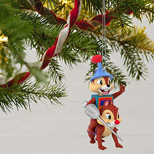 Hallmark Keepsake Christmas Ornament 2020, Disney Chip and Dale Dragon Around