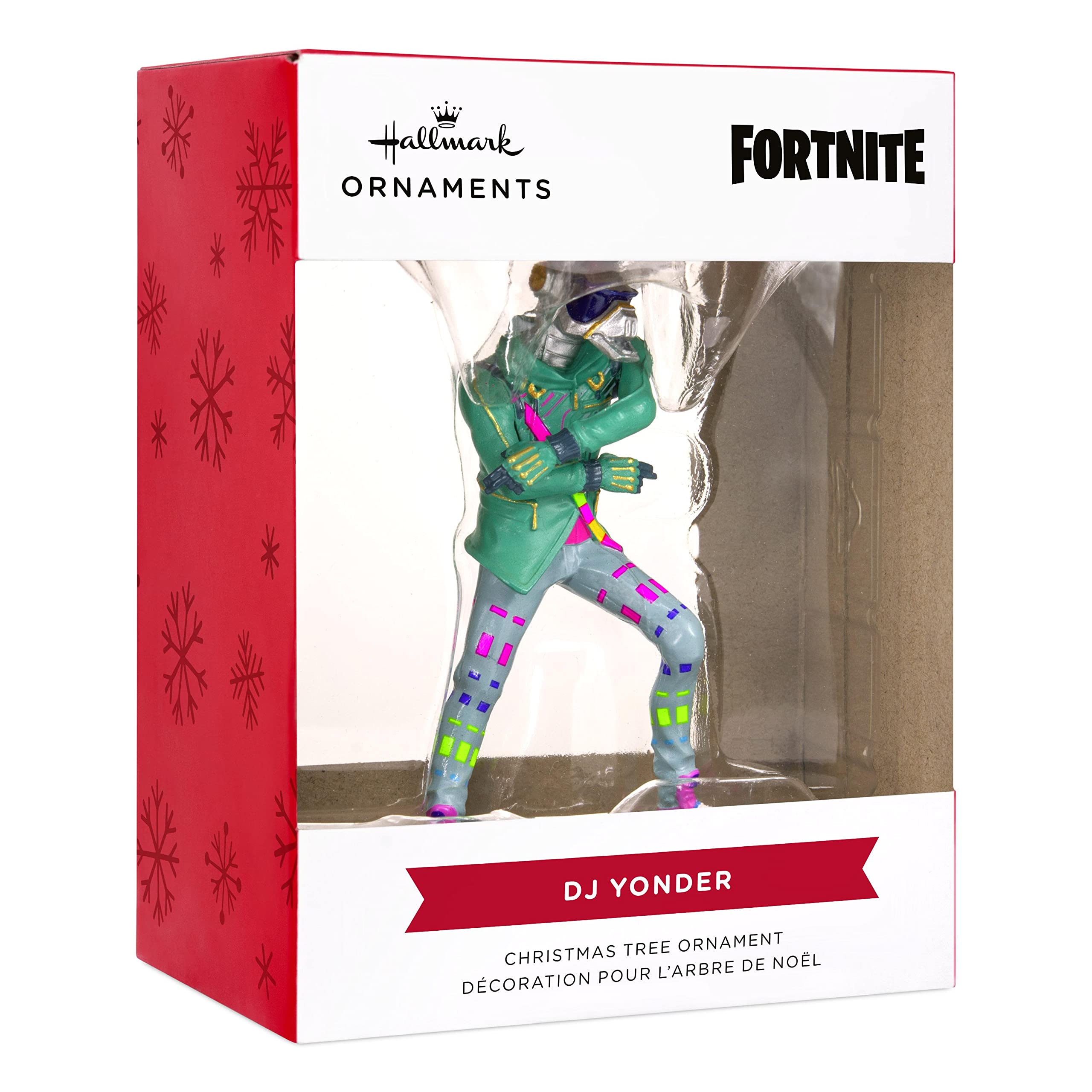 Hallmark Fortnite "DJ YONDER" Resin Christmas Ornament