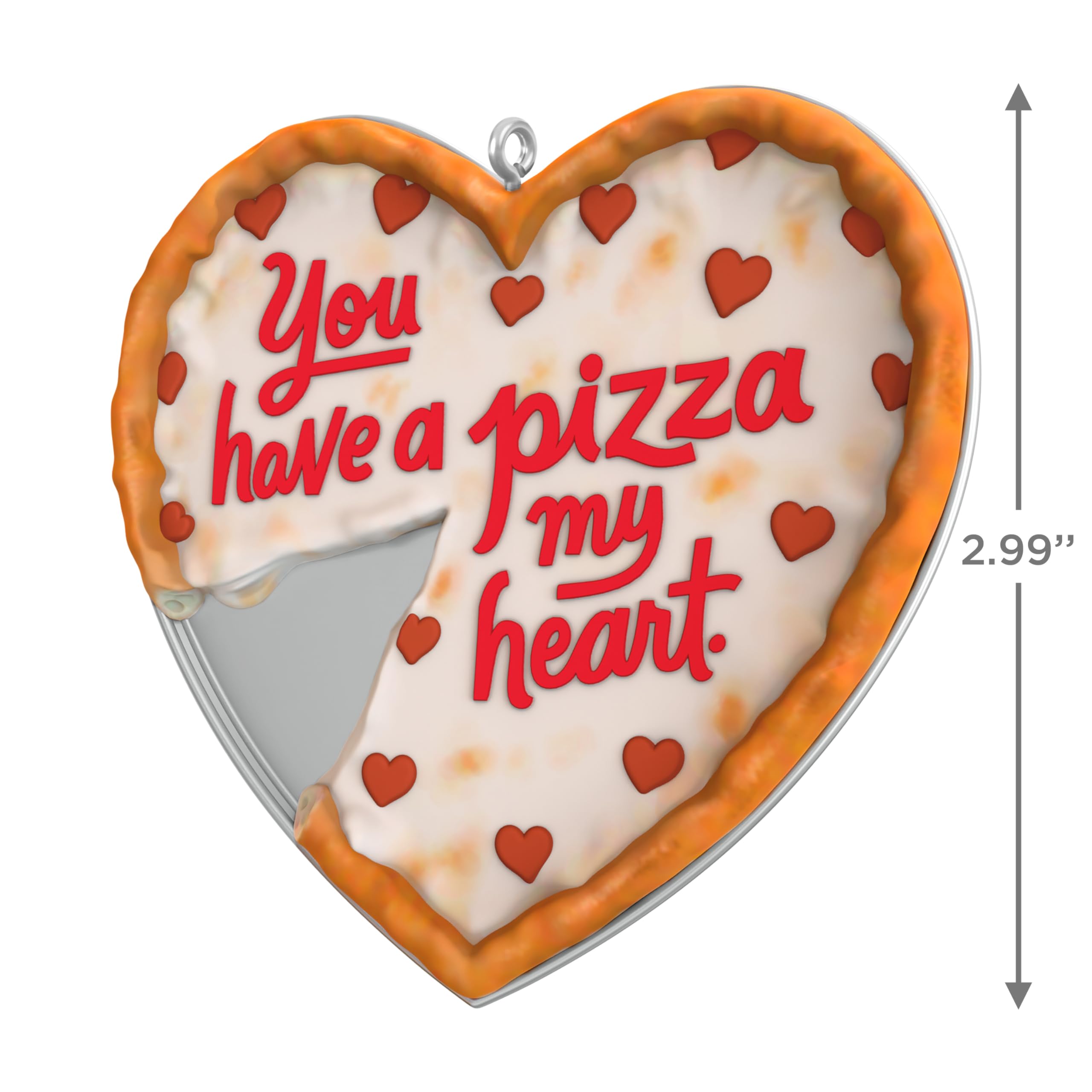 Hallmark Keepsake Christmas Ornament 2024, Pizza My Heart, Food Gifts