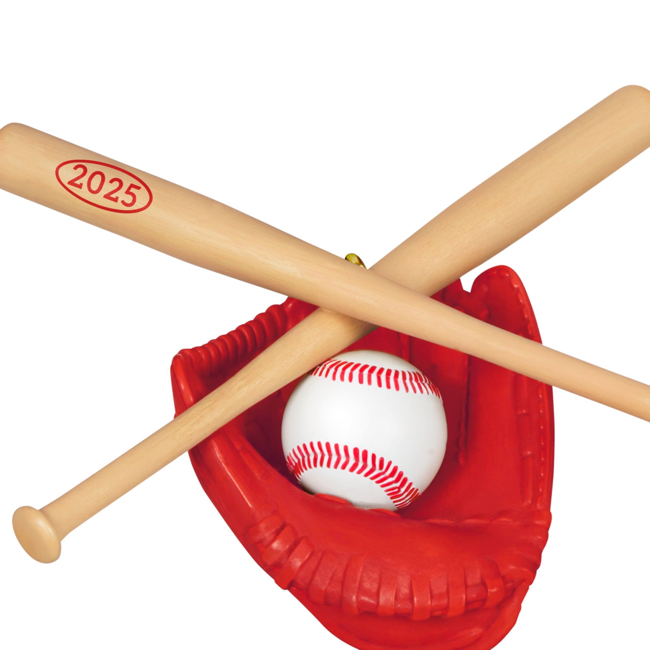Baseball Star 2025 Hallmark Keepsake Christmas Ornament