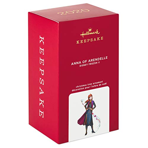 Hallmark Keepsake Christmas Ornament 2020, Disney Frozen 2 Anna of Arendelle (1799QXD6531)