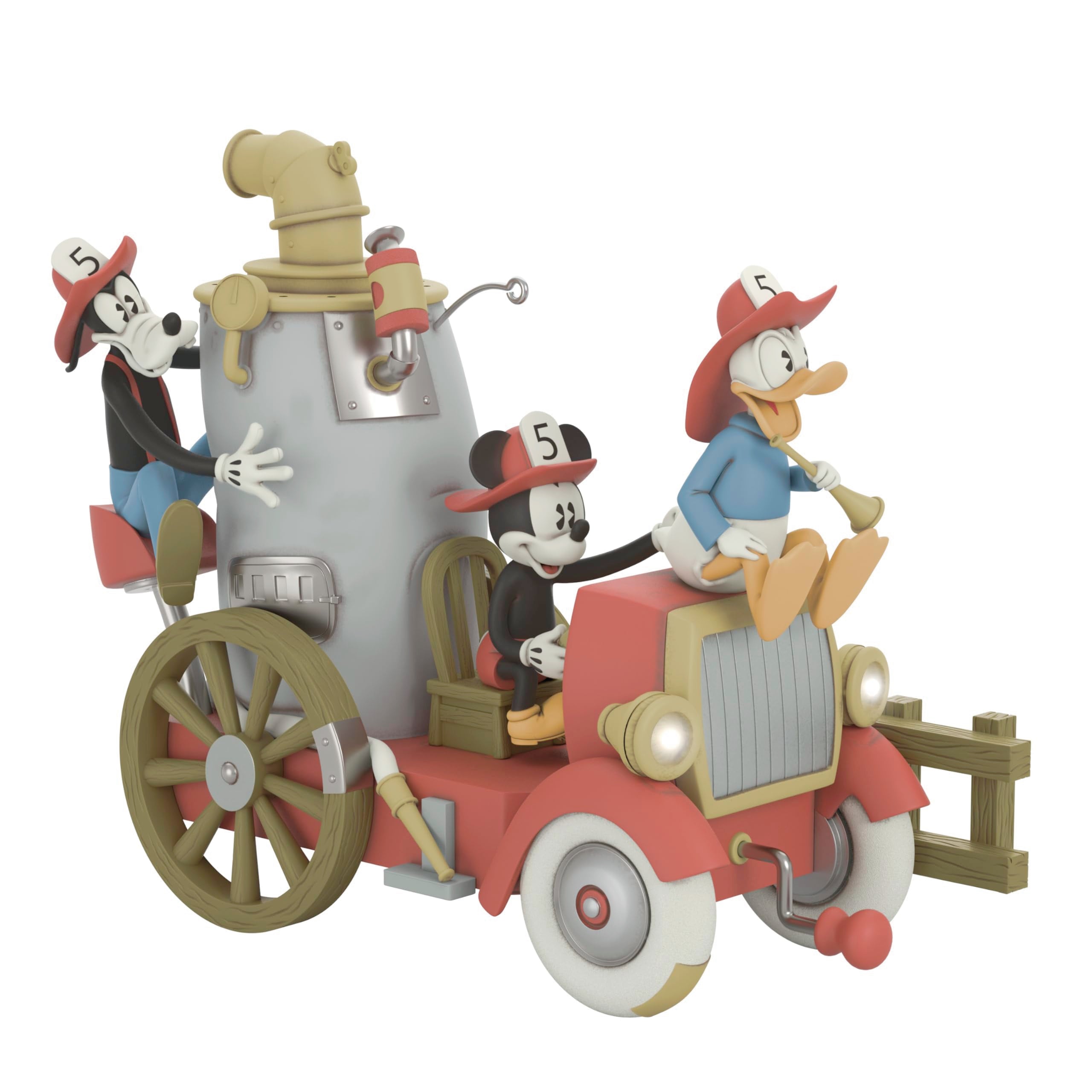 Firefighting Friends, Disney Mickey and Friends, 2025 Hallmark Keepsake Christmas Ornament