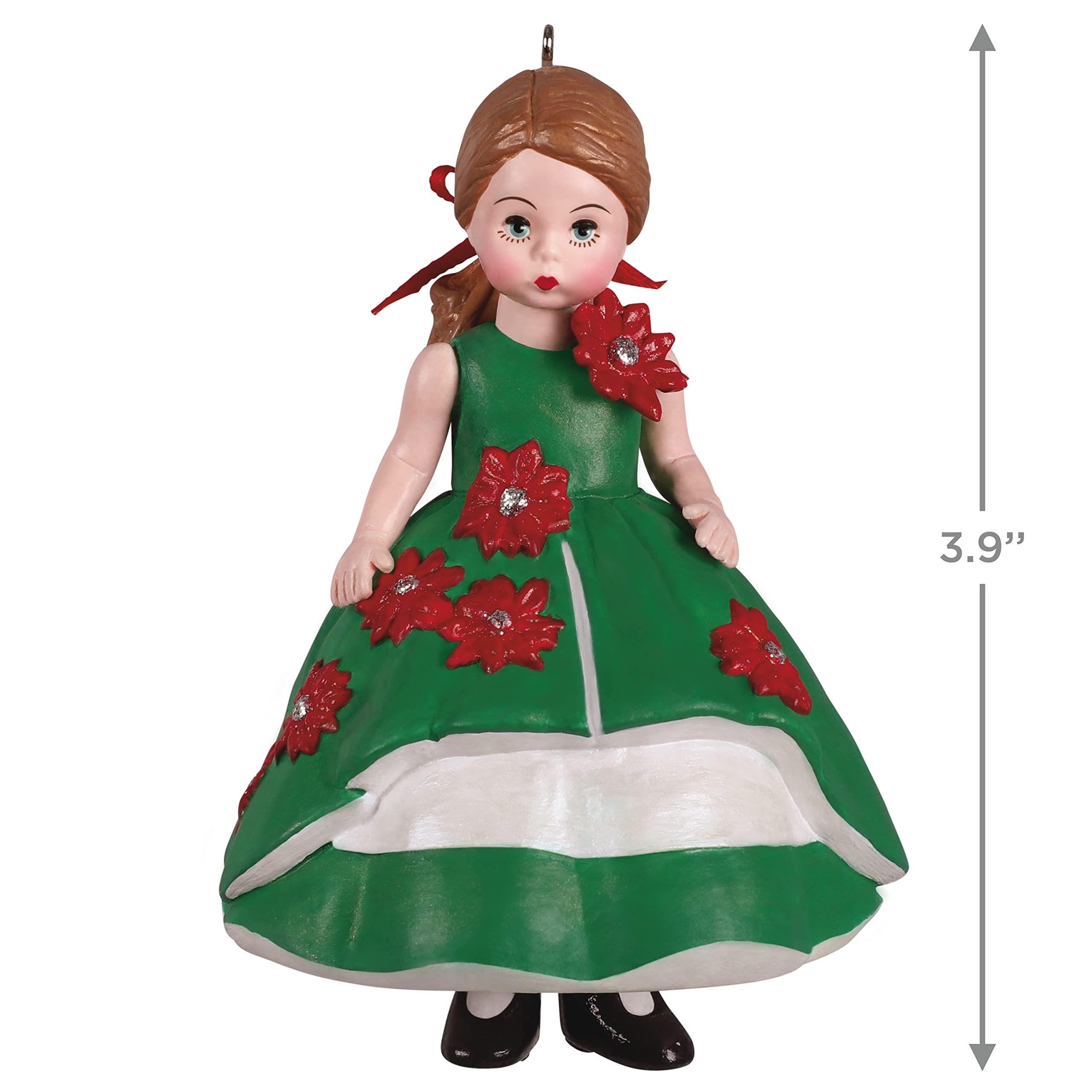 Hallmark Keepsake Plastic Christmas Ornament 2022, Madame Alexander Christmas Cheer Wendy