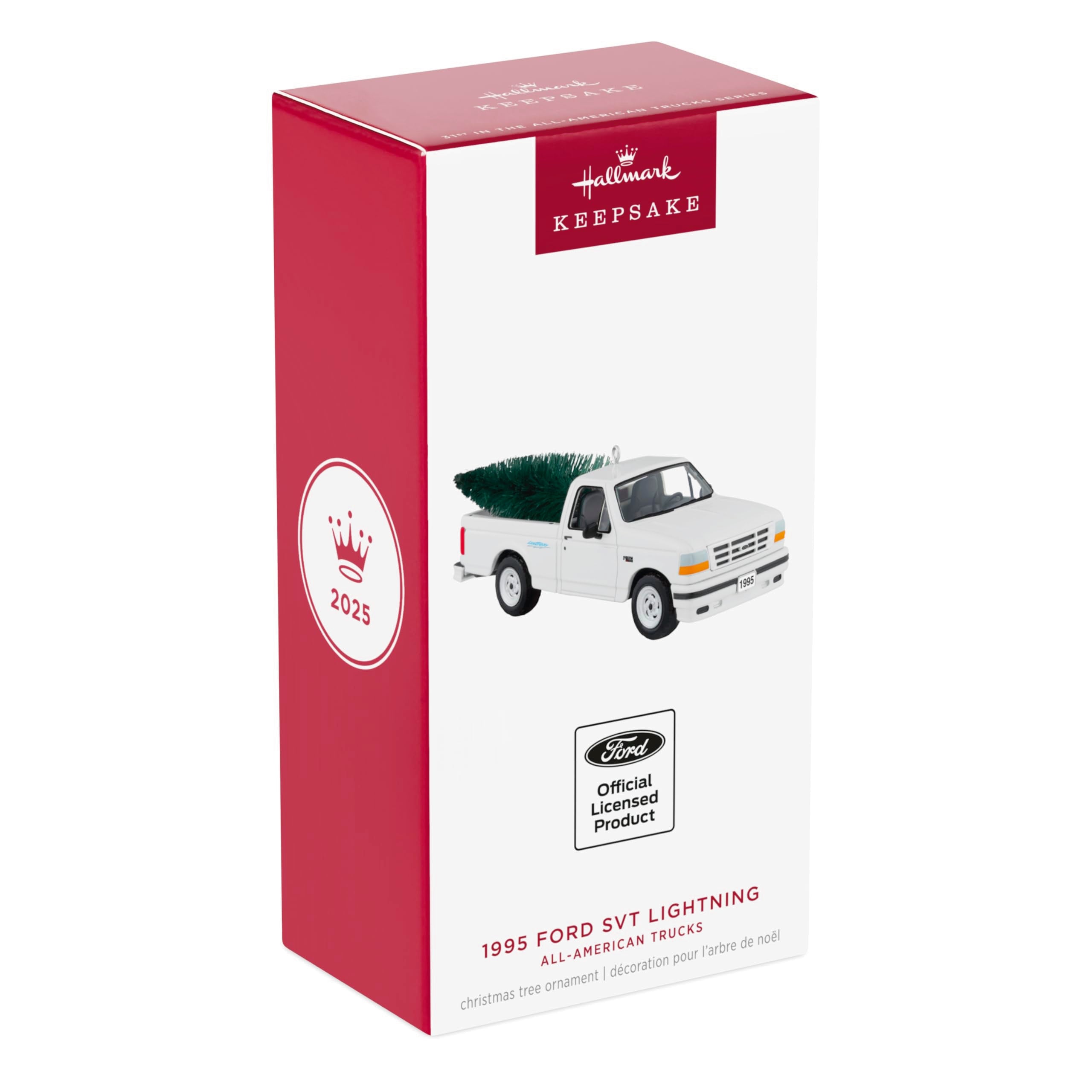 1995 Ford SVT Lightning All-American Trucks 2025 Hallmark Christmas Ornament