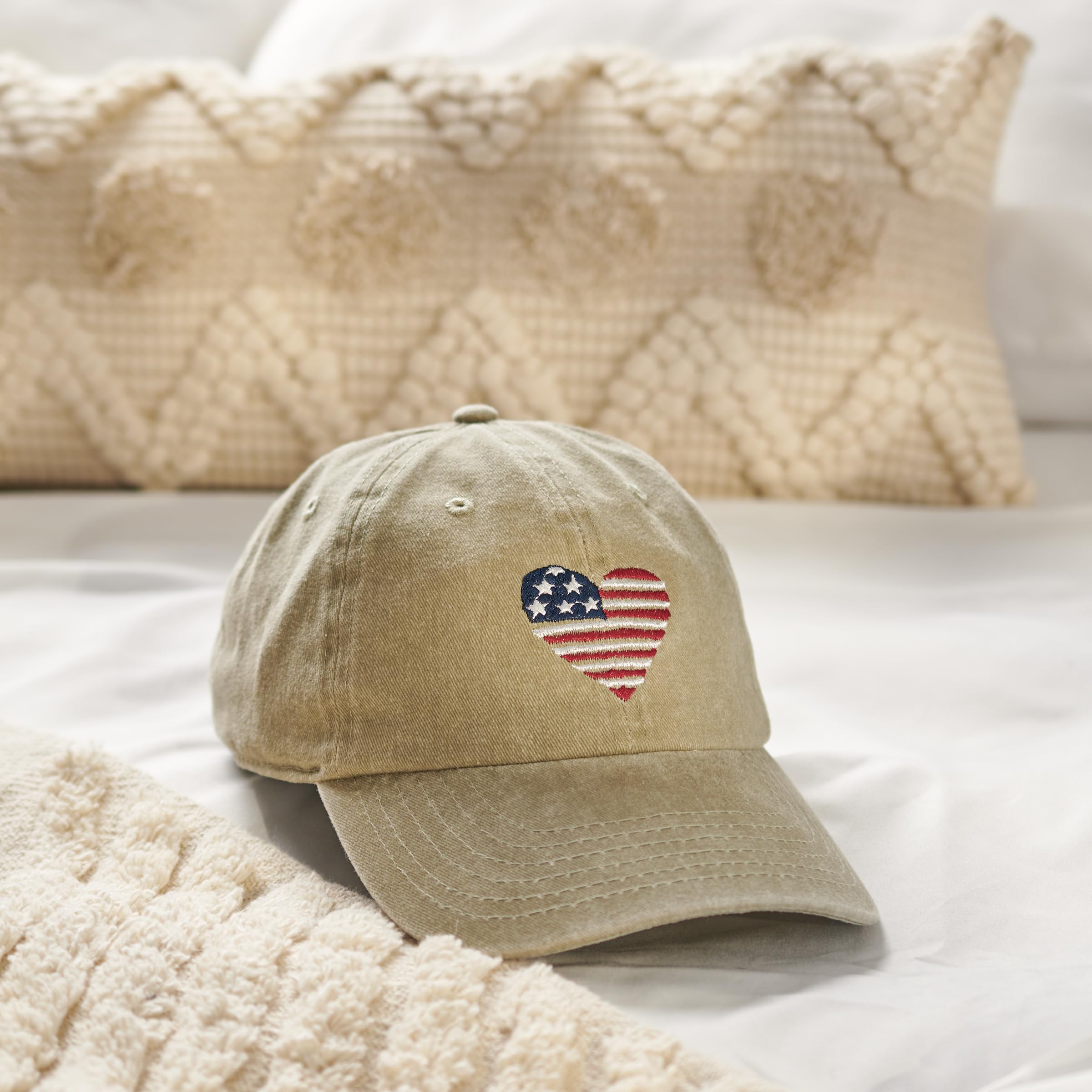 I LOVE USA BASEBALL CAP