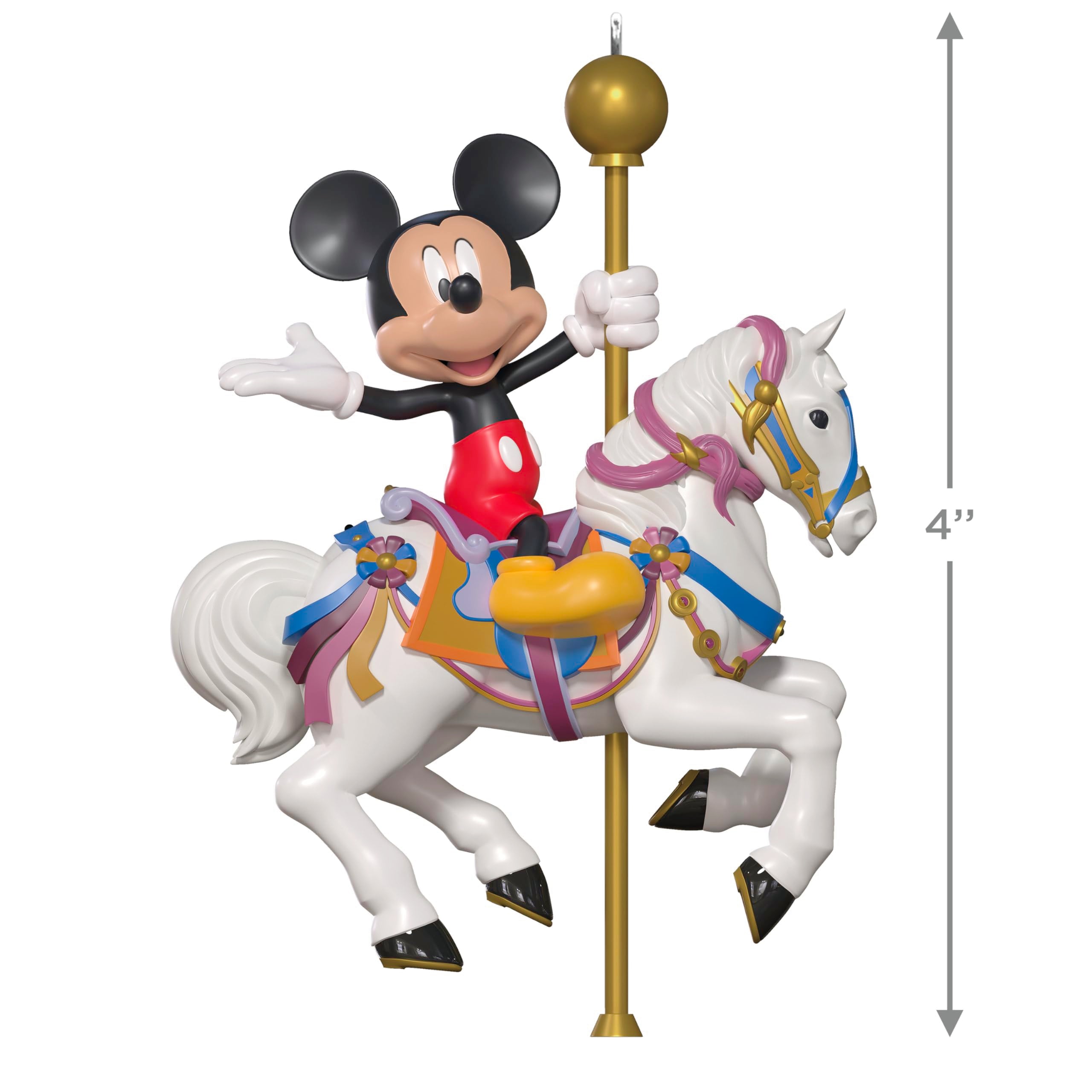 Ride Around the Kingdom, Disneyland king Arthur Carrousel 2025 Hallmark Keepsake Christmas Ornament