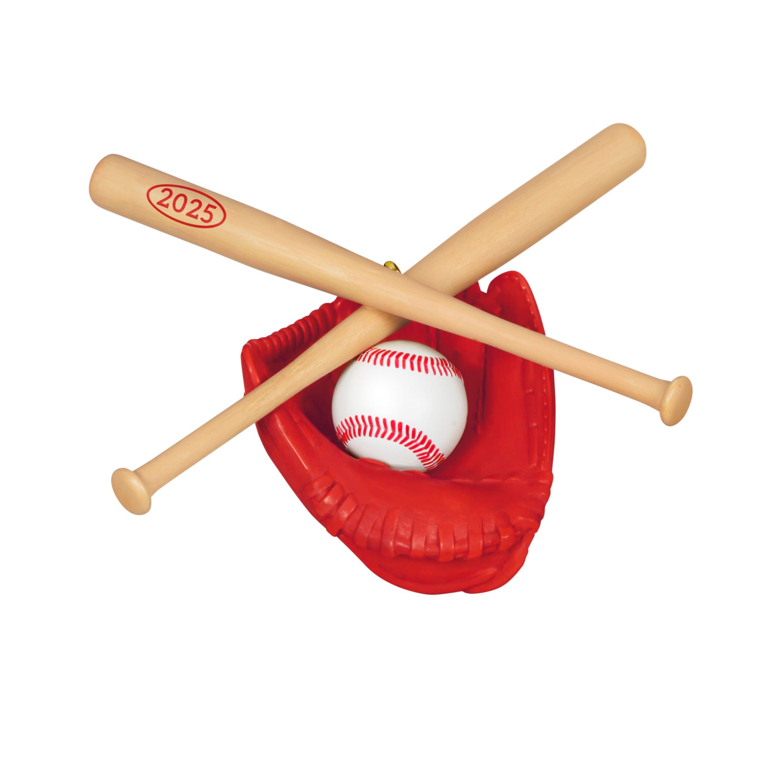 Baseball Star 2025 Hallmark Keepsake Christmas Ornament