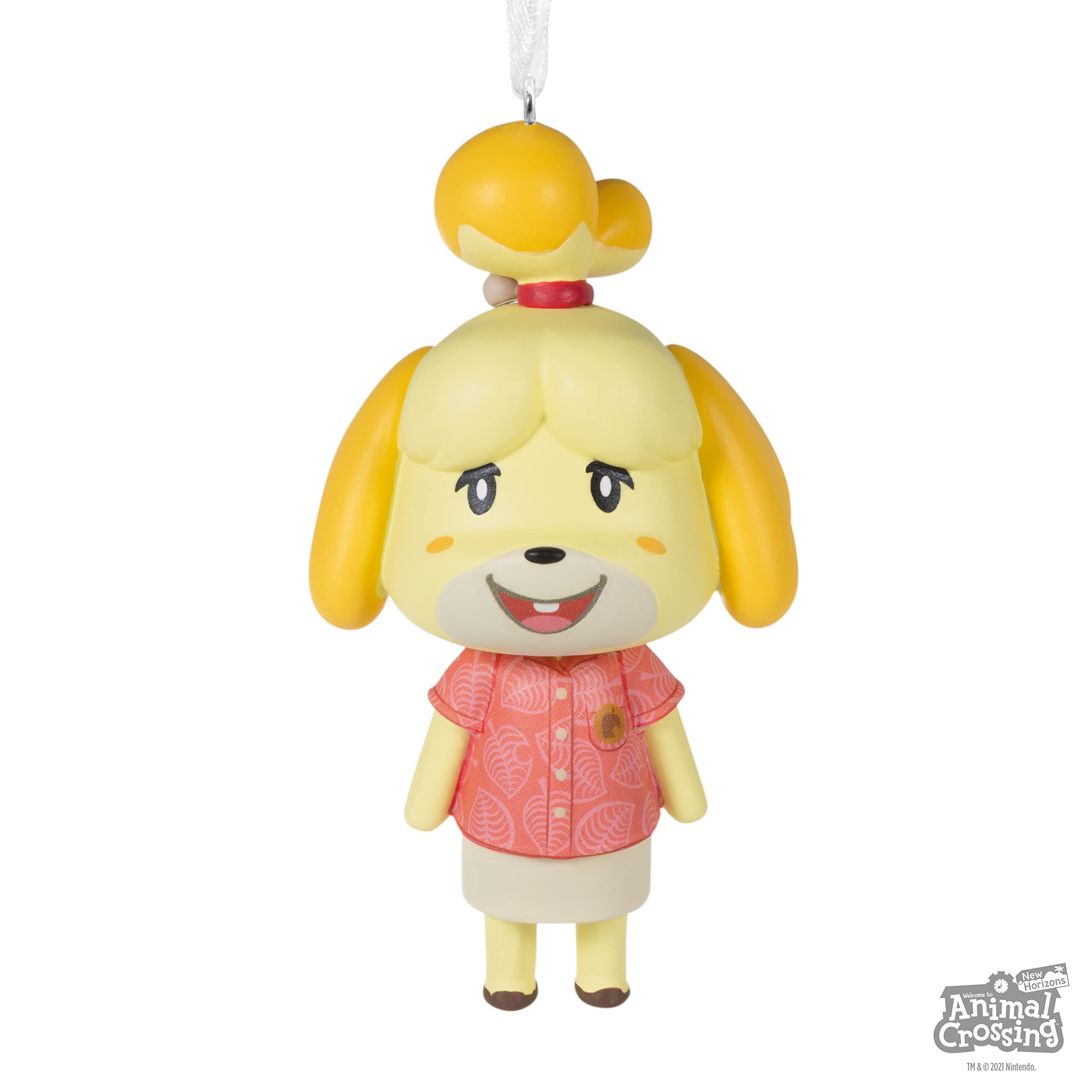 Hallmark Ornaments. "Animal Crossing Isabelle" Kids Christmas Tree Ornament.