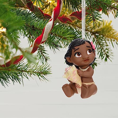 Hallmark Keepsake Christmas Ornament 2023, Disney Moana The Ocean Chose Me Porcelain