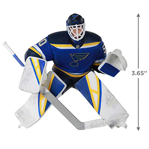 Hallmark Keepsake Christmas Ornament 2020, NHL St. Louis Blues Jordan Binnington