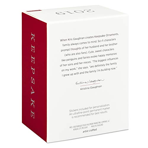 Hallmark Keepsake Christmas 2019 Year Dated Basketball Star Penguin DIY Personalized Ornament,