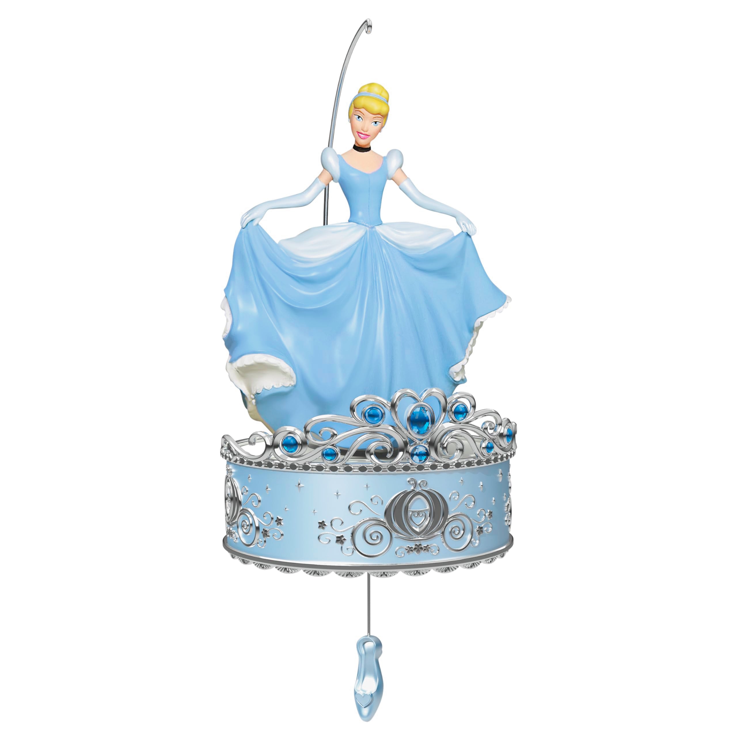 Hallmark Keepsake Disney Princess Christmas Ornament 2024, Cinderella Twirling at the Ball