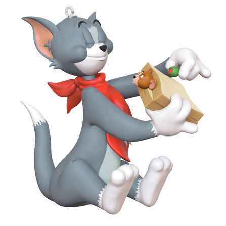 A Little Snack, Tom and Jerry 2025 Hallmark Christmas Ornament