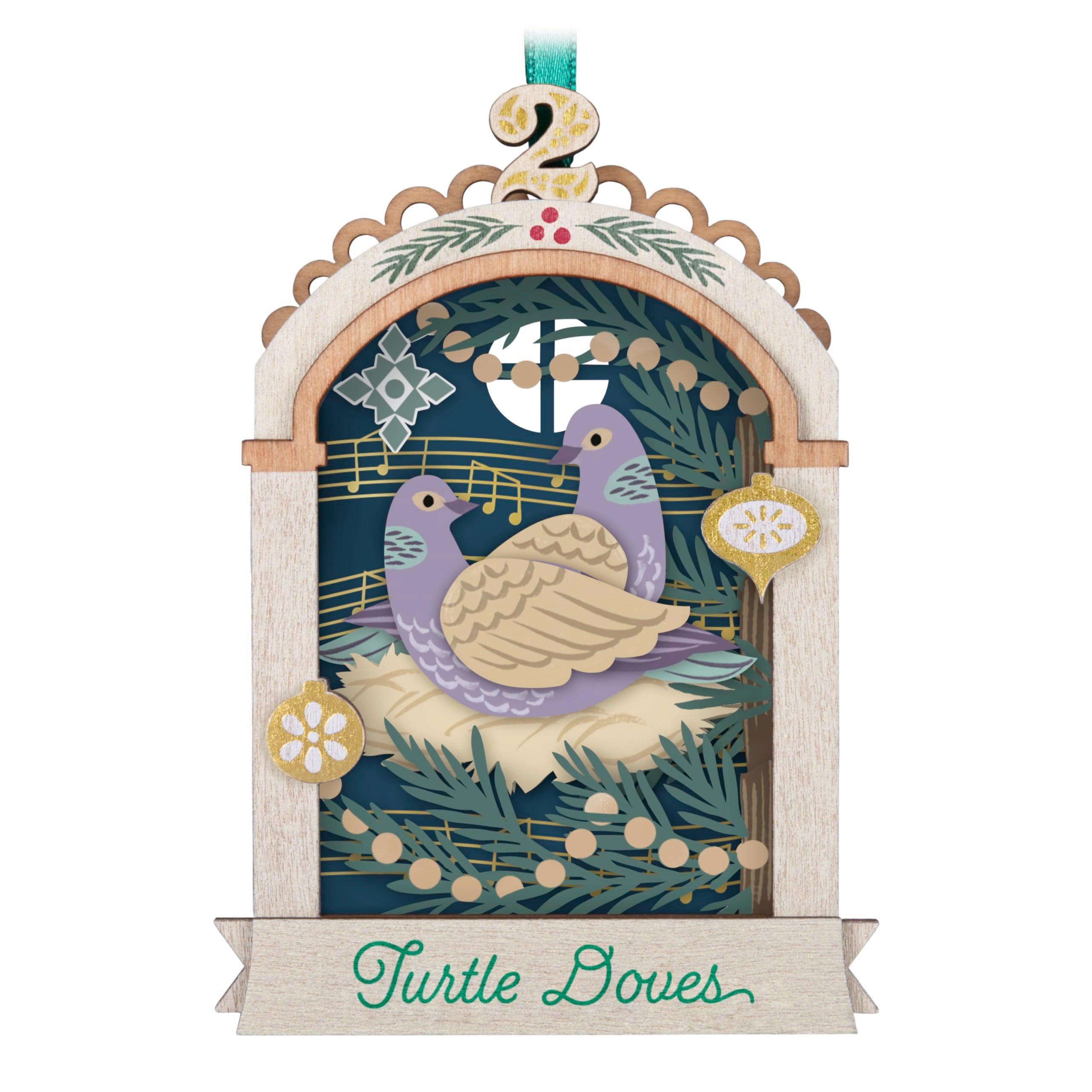 Hallmark Keepsake Christmas Ornament 2025, Twelve Days of Christmas, Papercraft, Gifts for Christmas Lovers