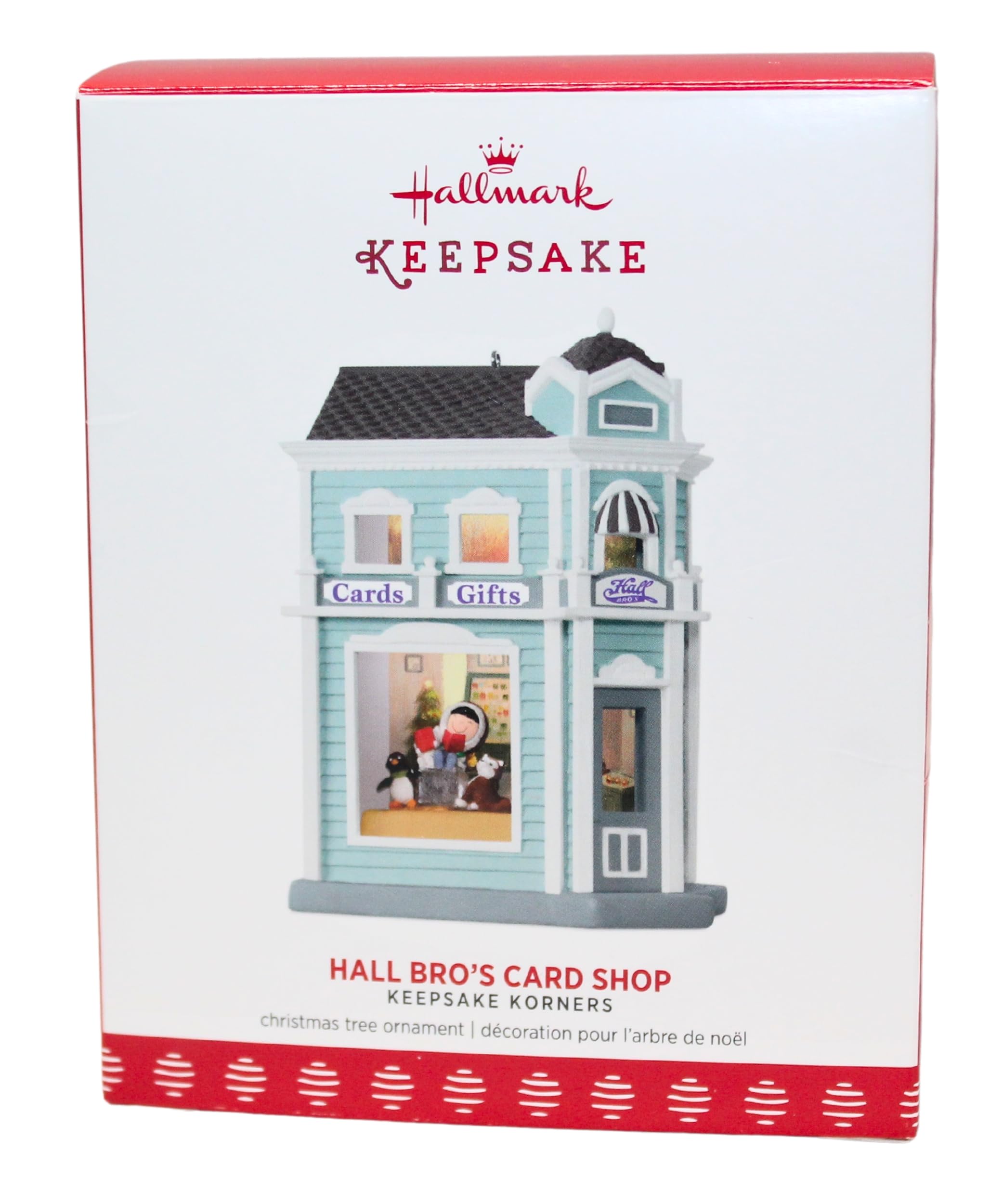 Hallmark Keepsake Ornament Korners Hall Bro's Card Shop