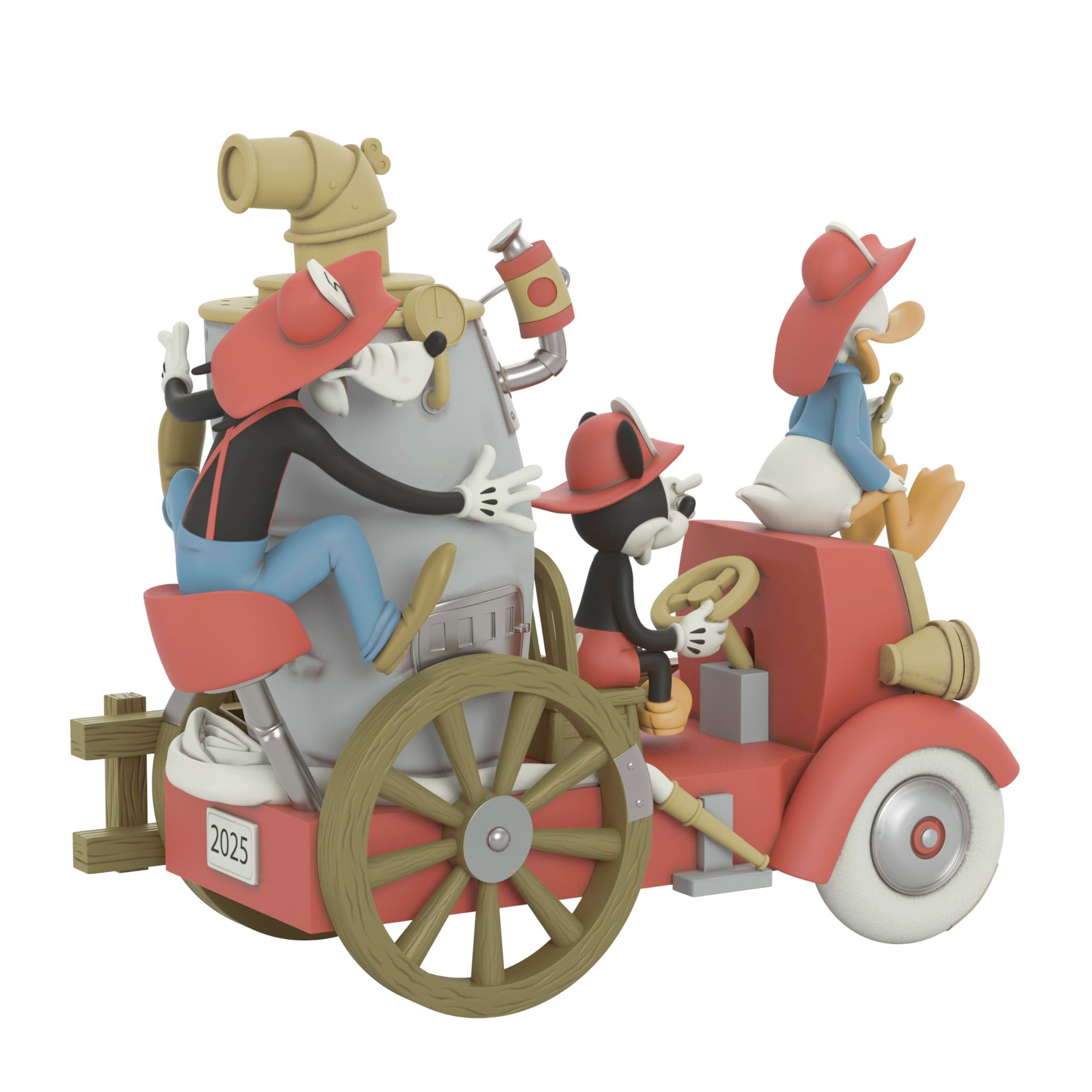 Firefighting Friends, Disney Mickey and Friends, 2025 Hallmark Keepsake Christmas Ornament