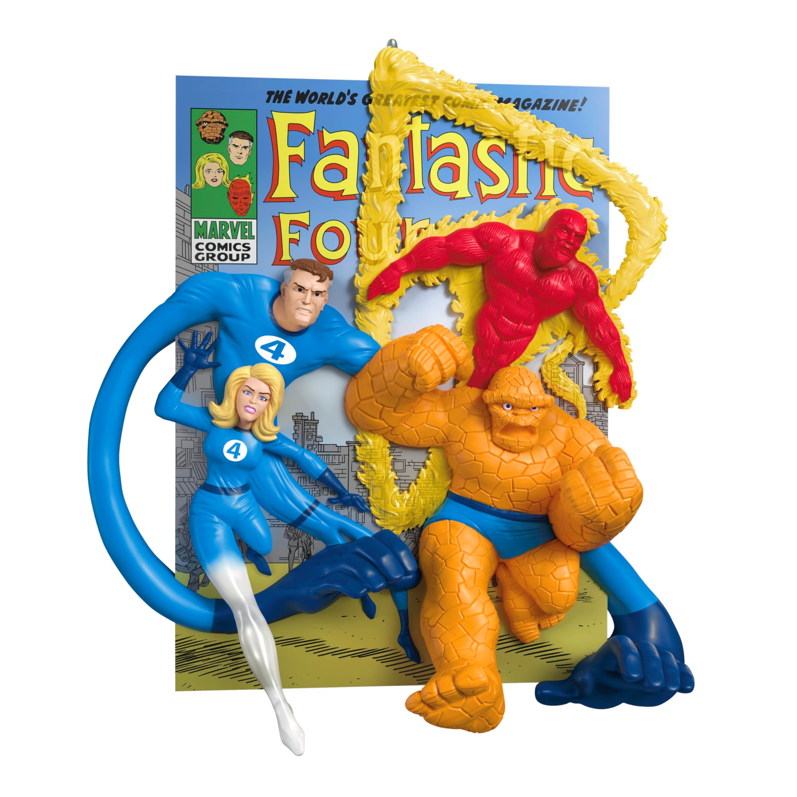 Fantastic Four 2025 Hallmark Keepsake Christmas Ornament
