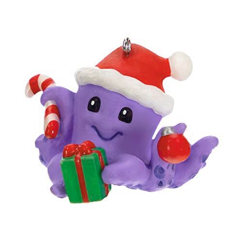 Hallmark Keepsake 1.06" Miniature Christmas Ornament 2023, Tentacled Tidings Mini