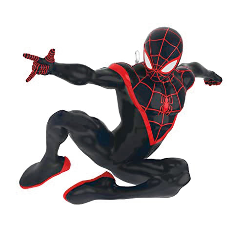 Hallmark Keepsake Miniature Christmas Ornaments 2023, Marvel Spider-Man and Miles Morales, Mini Set of 2