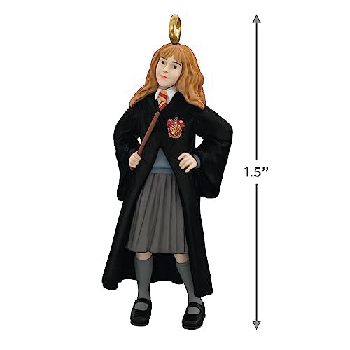 Hallmark Keepsake Miniature Christmas Ornaments 2023, Harry Potter Hermione, Hagrid and Snape Metal, Mini Set of 3, Gifts for Harry Potter Fans