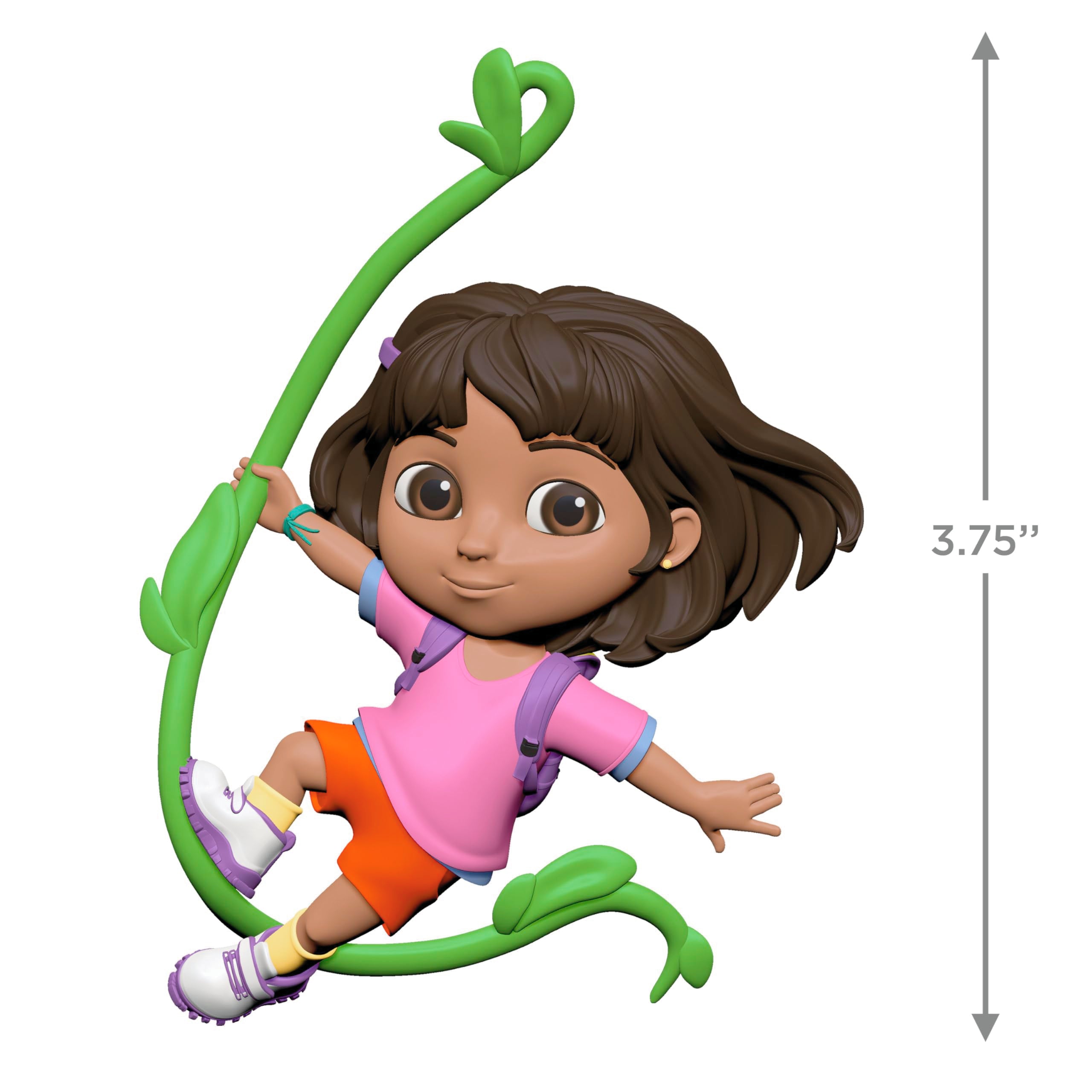 Swinging into Adventure Dora the Explorer 2025 Hallmark Keepsake Christmas Ornament