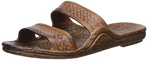 Brown Hawaii Unisex Sandal, 6, Brown