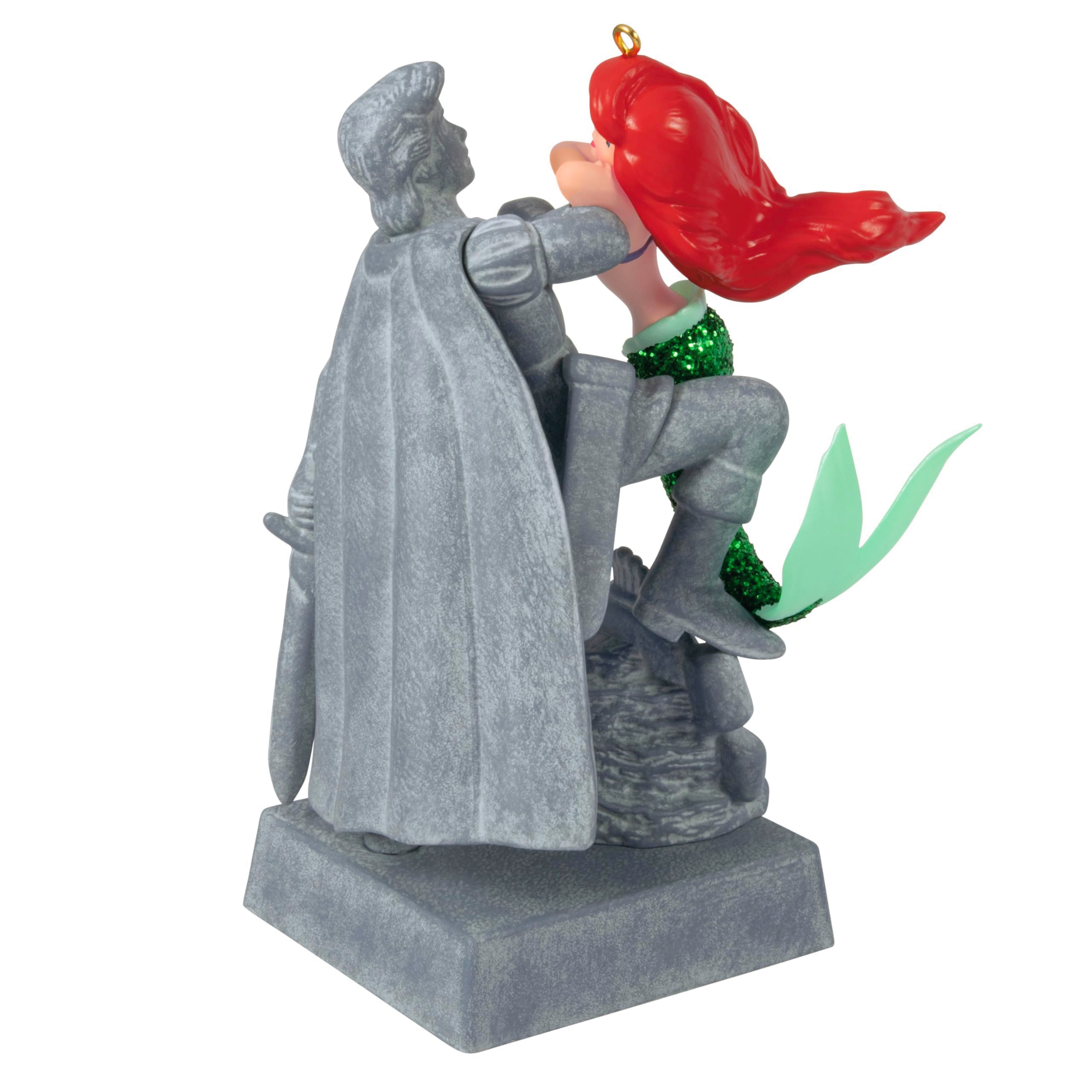 Hallmark Keepsake Christmas Ornament 2025, Disney The Little Mermaid Ariel and The Prince with Sound, Gifts for Disney Fans