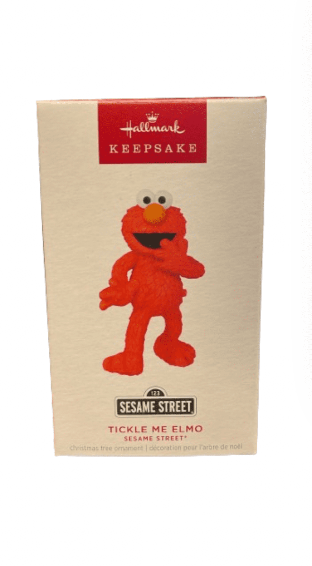 Hallmark 2024 Keepsake Sesame Street Tickle Me Elmo Christmas Ornament New w Box