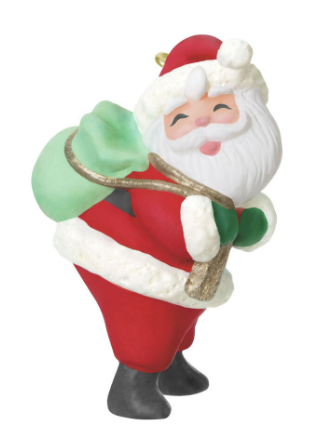 Sweet Santa 2025 Mini Hallmark Christmas Ornament