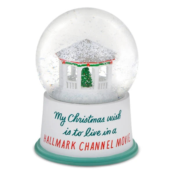 Hallmark Channel Christmas Wish Gazebo Snow Globe With Sound