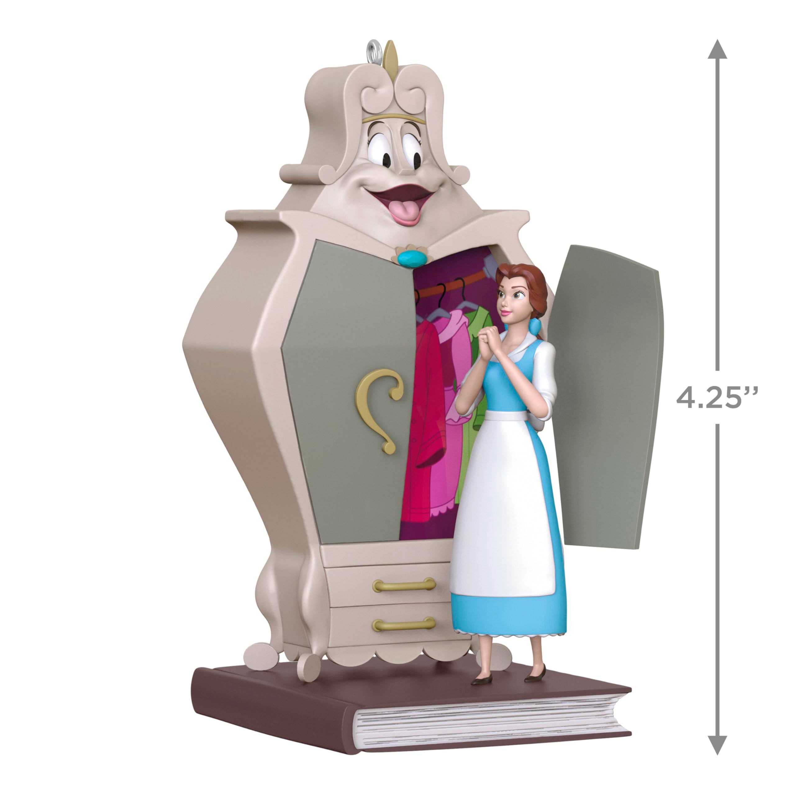 Belle With the Wardrobe, Disney's Beauty and the Beast, 2025 Hallmark Keepsake Christmas Ornament