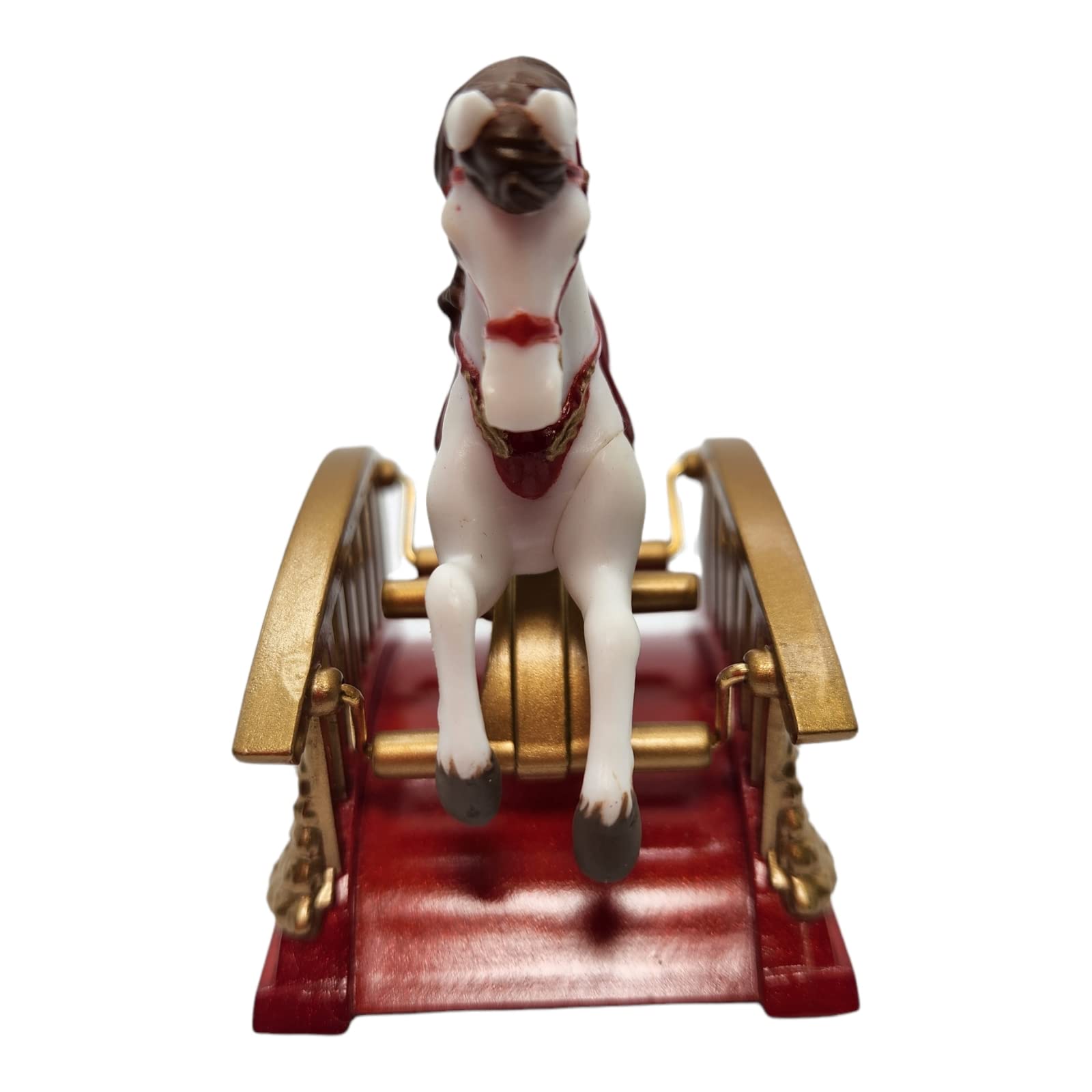 Hallmark Keepsake Ornament Santa Certified Rocking Horse 2015