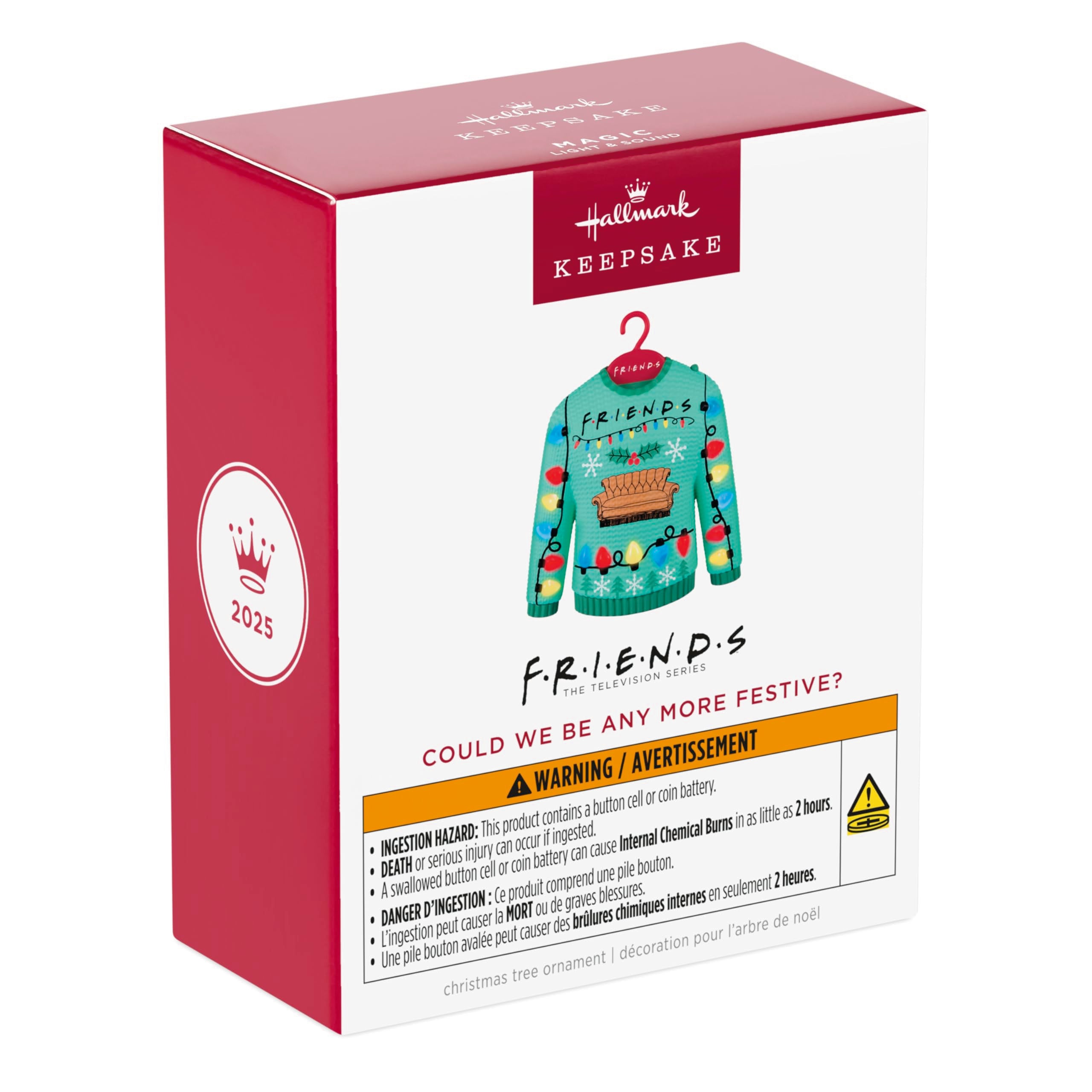 Could We Be Any More Festive? Friends, 2025 Hallmark Keepsake Christmas Ornament