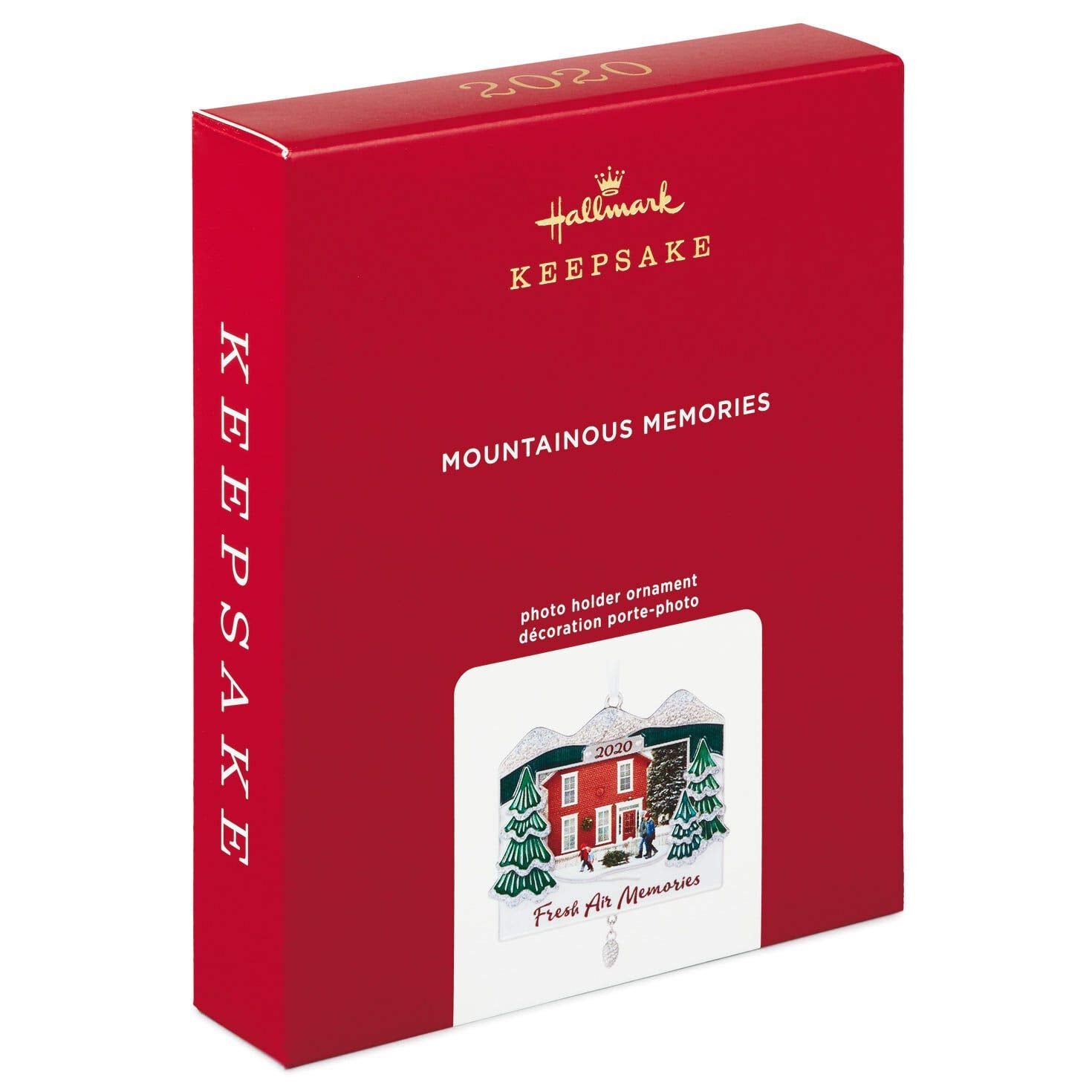 Hallmark Keepsake Ornament 2020 Year Dated Mountainous Memories Picture Frame