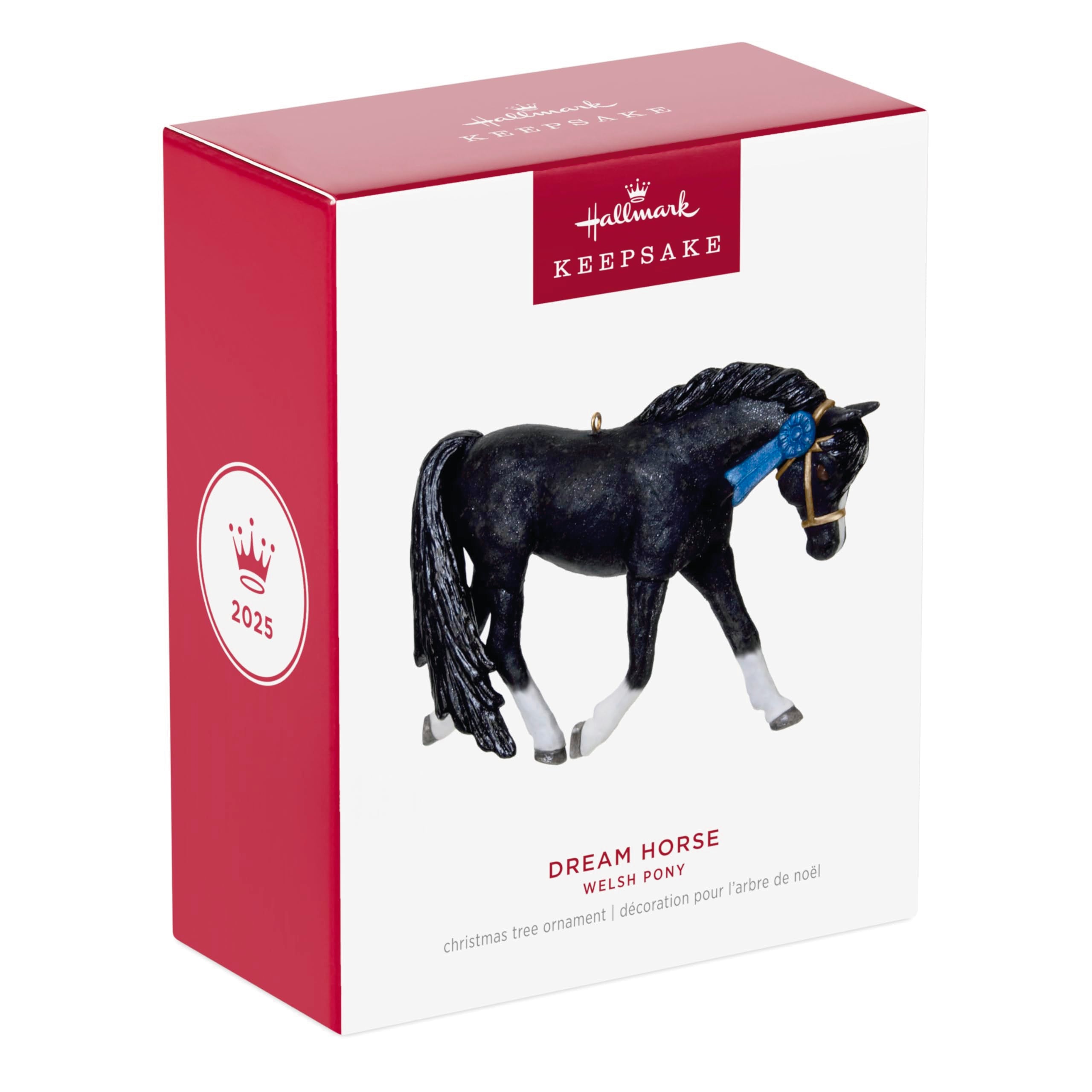 Dream Horse Welsh Pony 2025 Hallmark Keepsake Christmas Ornament