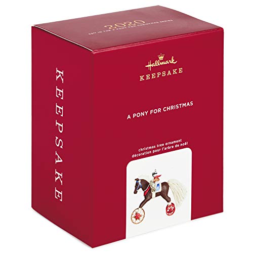 Hallmark Keepsake Ornament 2020 Year-Dated, A Pony for Christmas