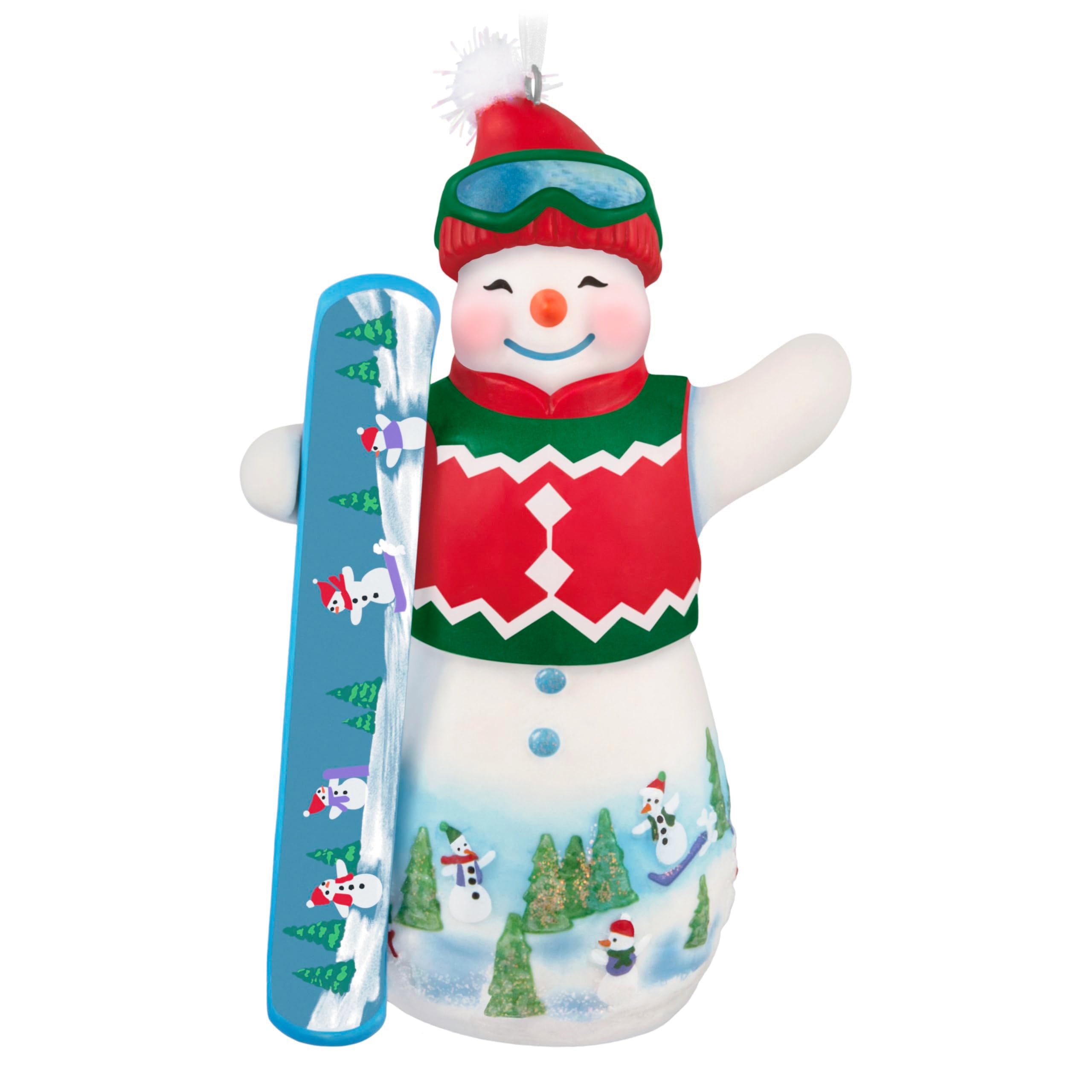 Ollie U. Halfpipe Snowtop Lounge 2025 Hallmark Keepsake Christmas Ornament