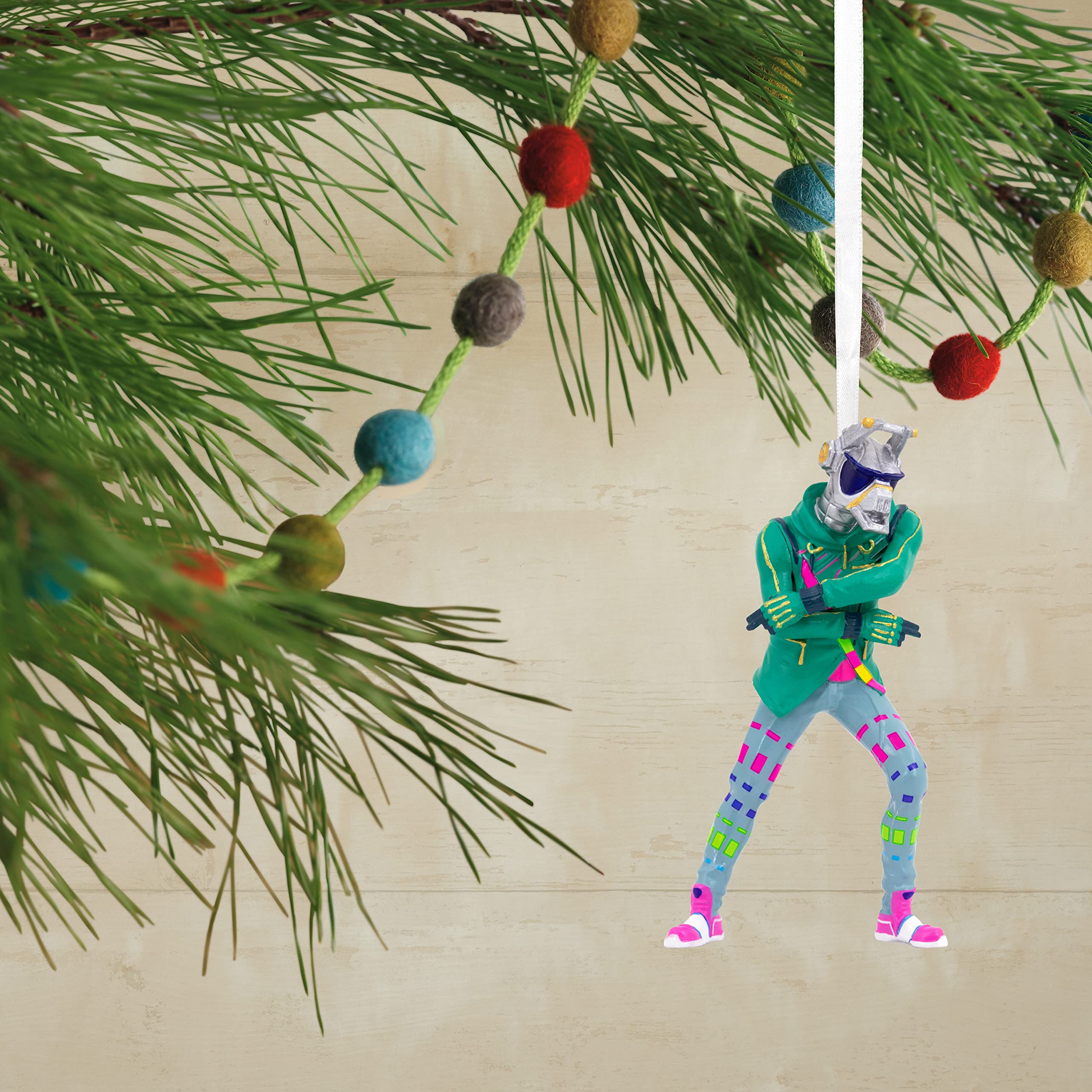 Hallmark Fortnite "DJ YONDER" Resin Christmas Ornament