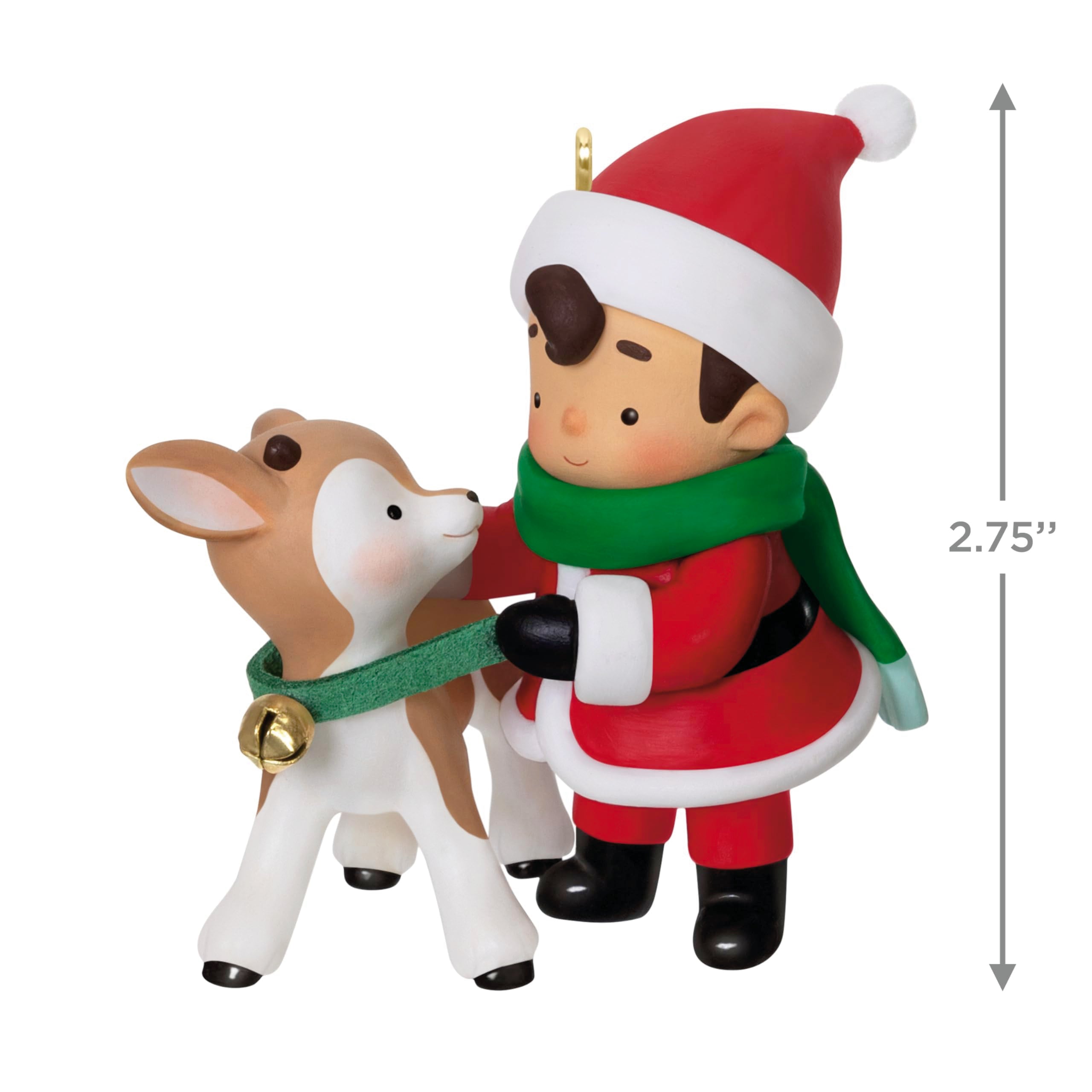 Young Santa 2025 Hallmark Keepsake Christmas Ornament