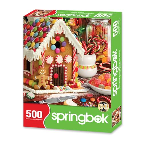 Gingerbread House 500 Piece Jigsaw Puzzle