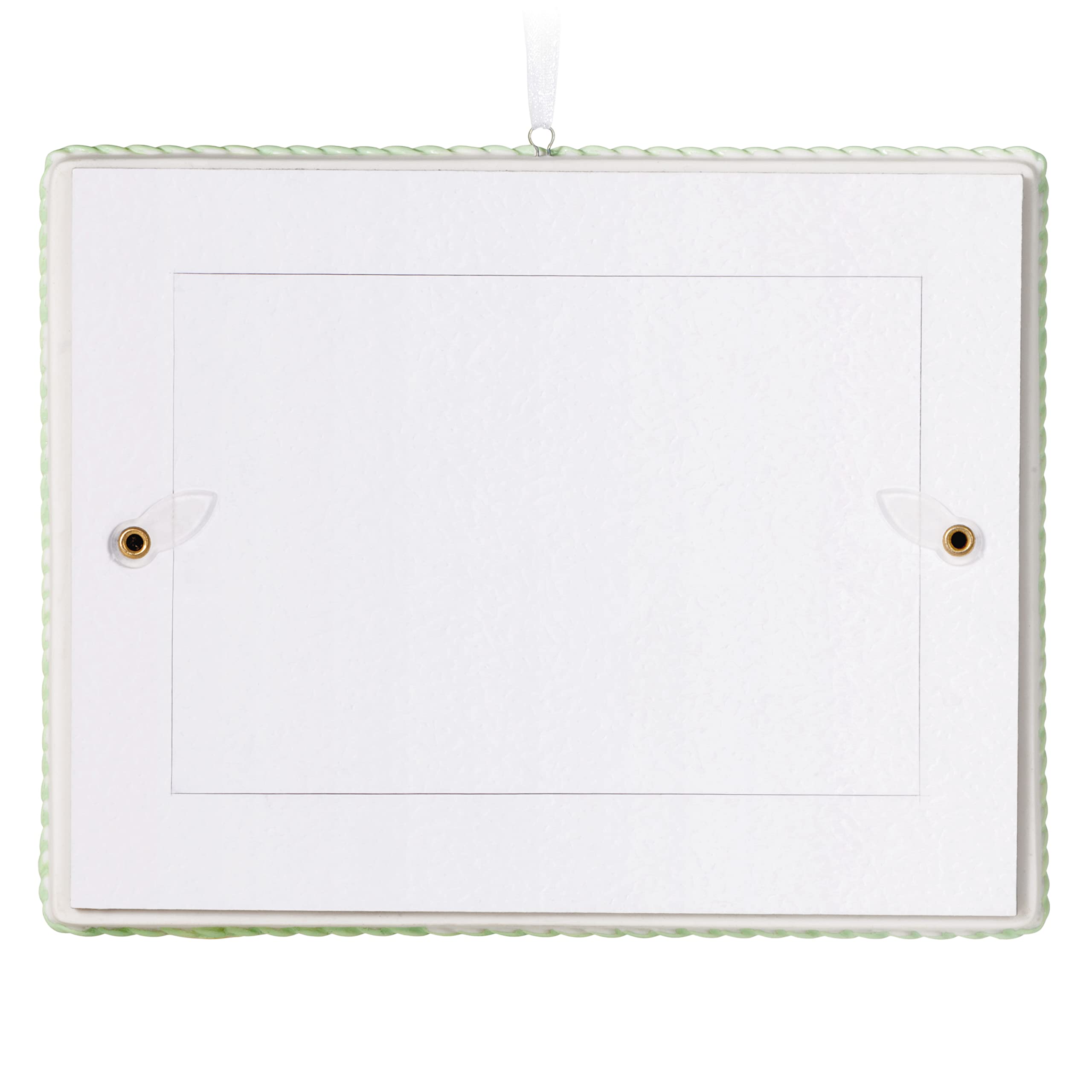 Hallmark Keepsake Christmas Ornament 2022, Rocking Our World Sonogram Picture Frame, Porcelain