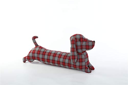 Door Draft Dodger Plaid Dog