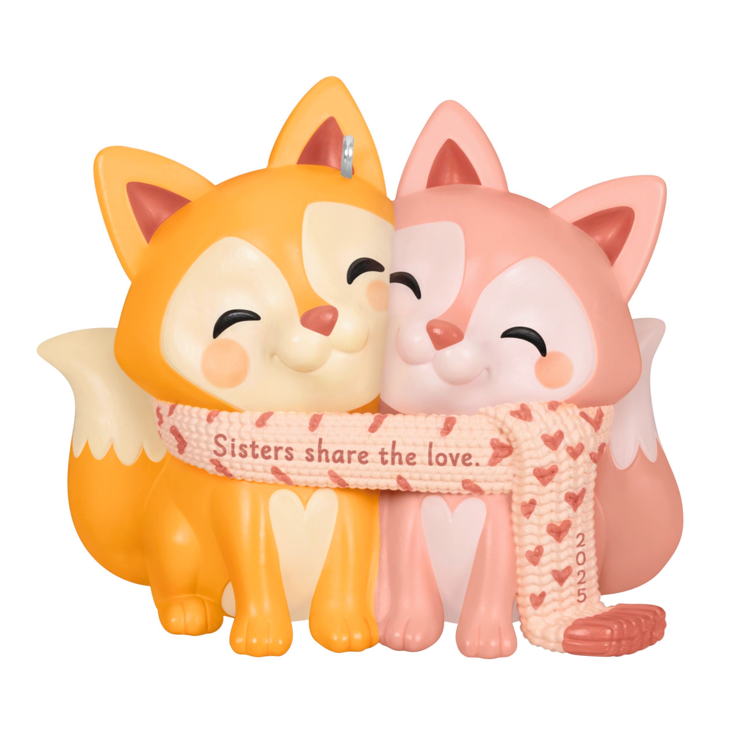 Sisters Share the Love 2025 Hallmark Keepsake Christmas Ornament
