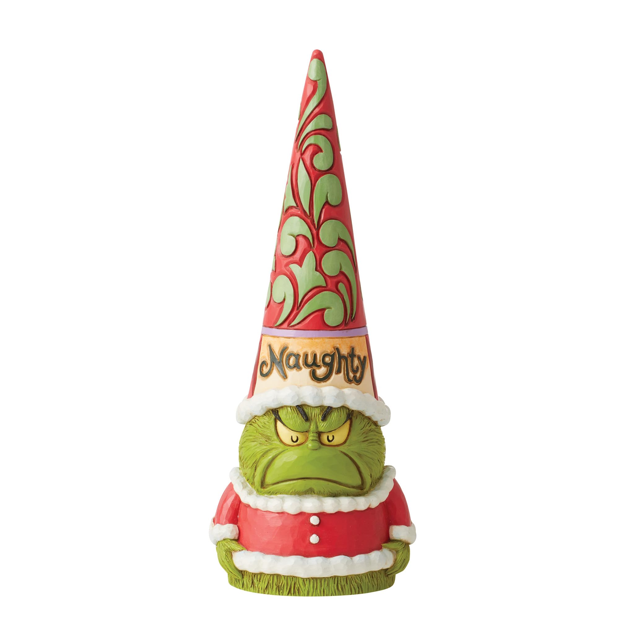 Naughty and Nice Grinch Gnome