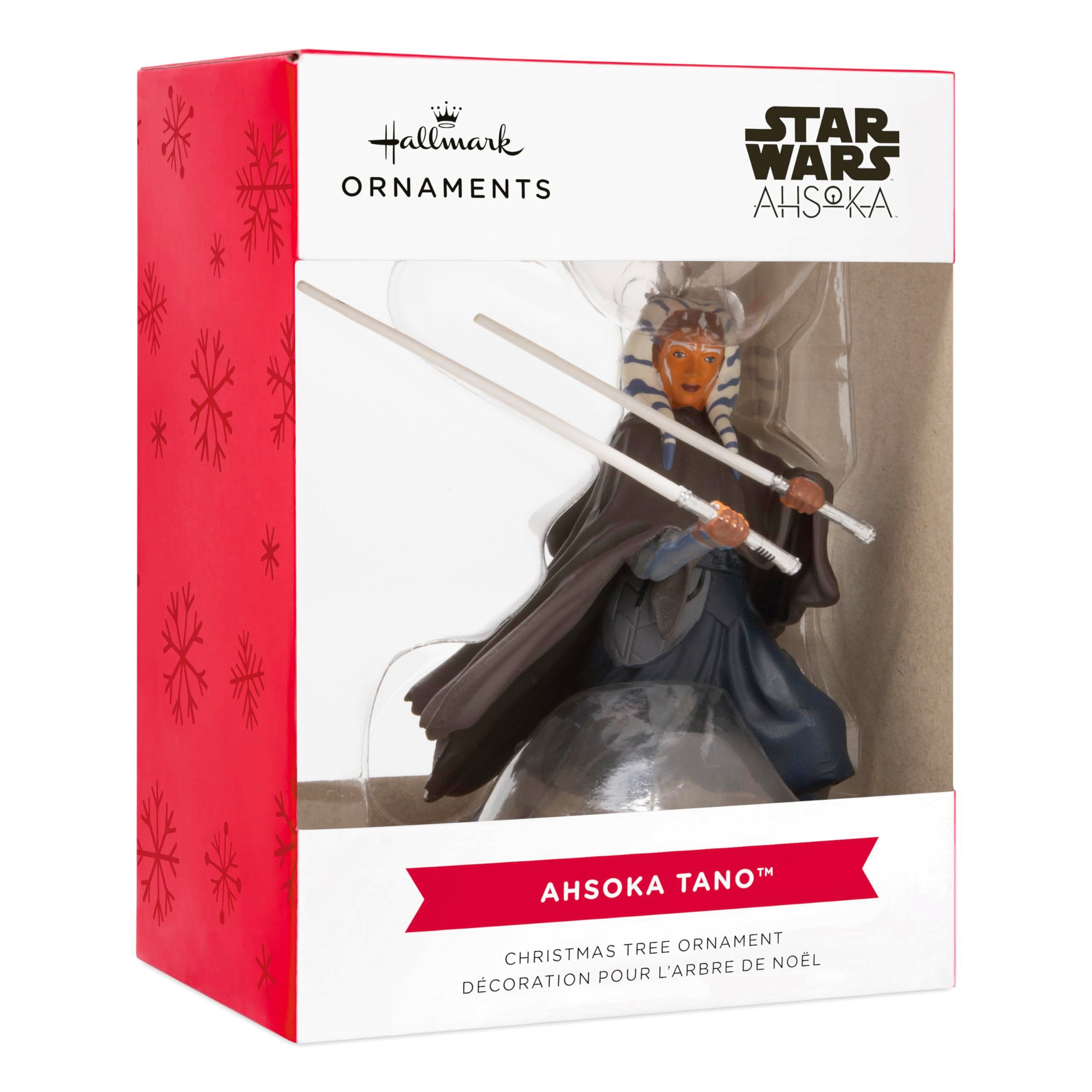 Hallmark Star Wars: Ahsoka Ahsoka Tano Christmas Ornament, May The 4th