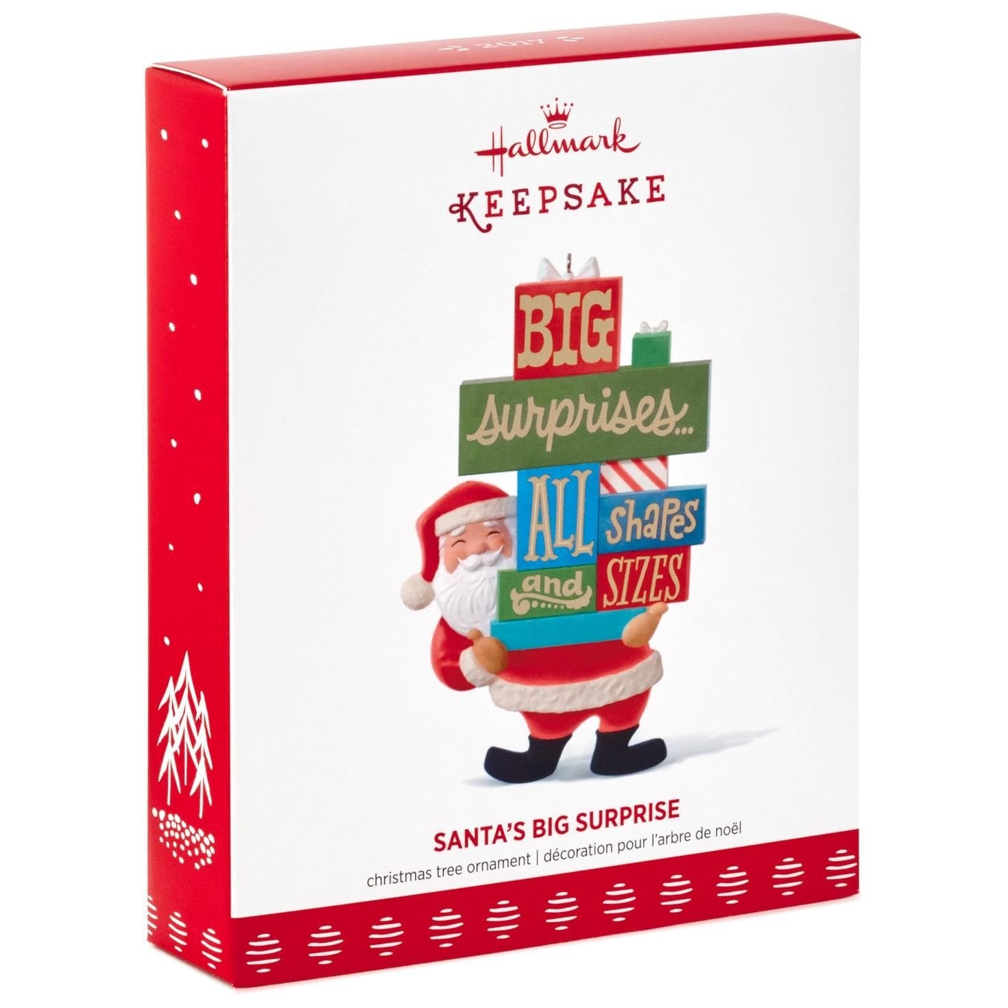 Hallmark Keepsake Ornament Santas Big Surprise 2017