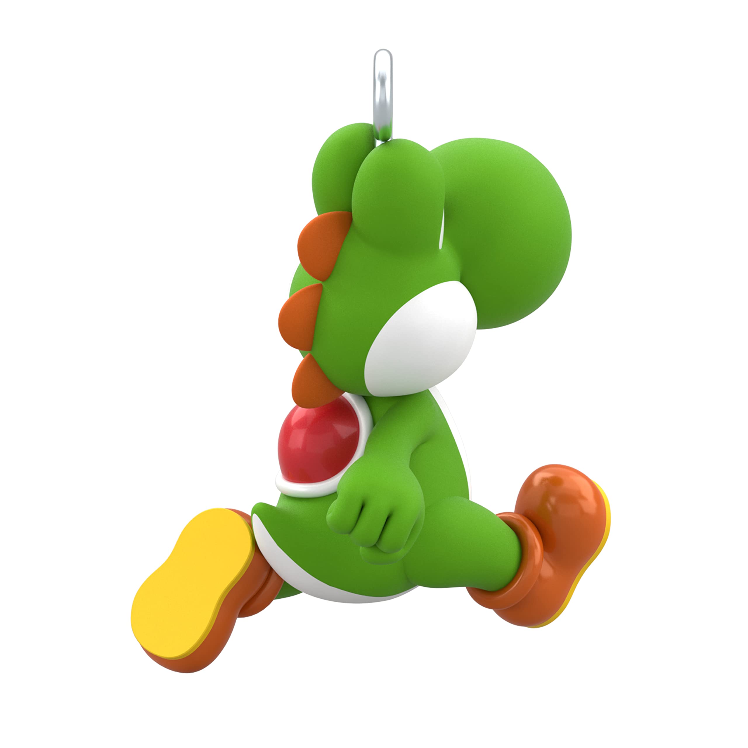 Hallmark Keepsake 0.87" Miniature Plastic, Christmas Ornament 2022, Nintendo Super Mario Yoshi, Mini