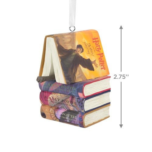 Harry Potter™ Books and Wand Hallmark Ornament